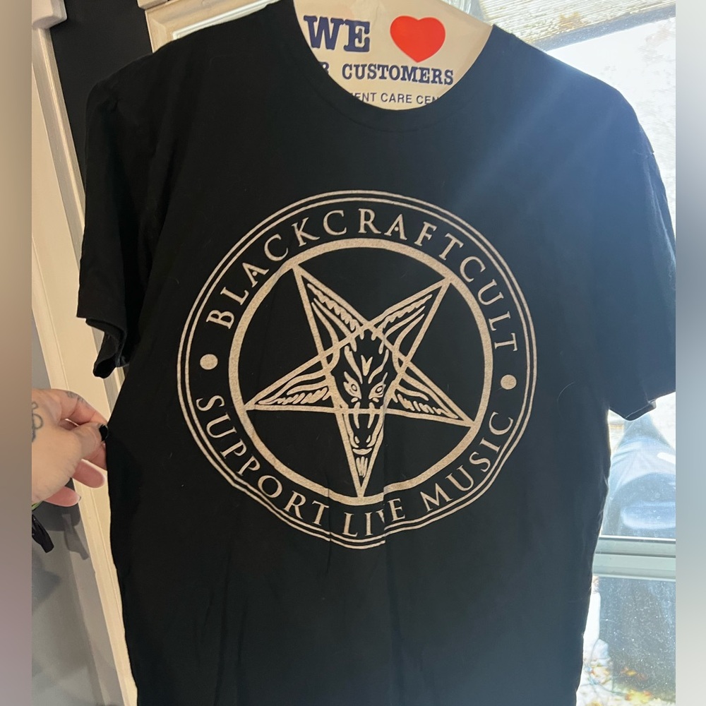 Blackcraft support live music tee